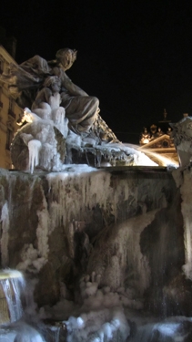 fontaine,Bartholdi,fontaine Bartholdi,glace,eau,gel,place des Terreaux,froid
