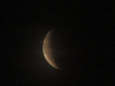 ciel,lune,éclipse,15 juin 2011